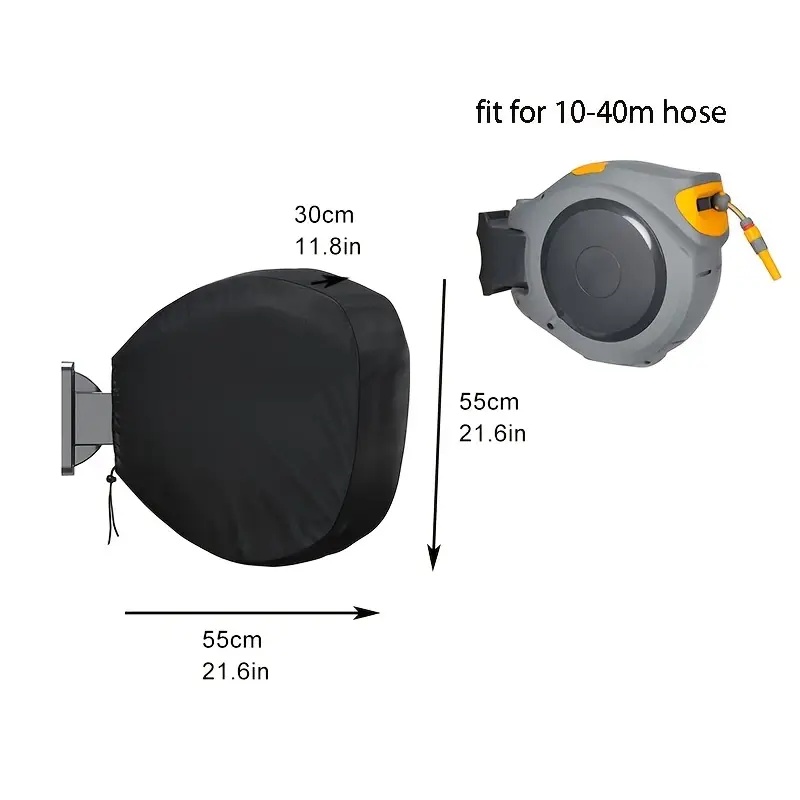 Square Garden Retractable Hose - Reel Cover avis et prix