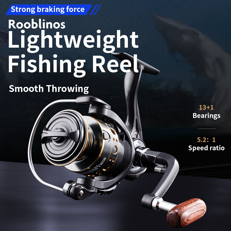 Rooblinos BK Spinning Fishing  - Trolling Reel avis et prix
