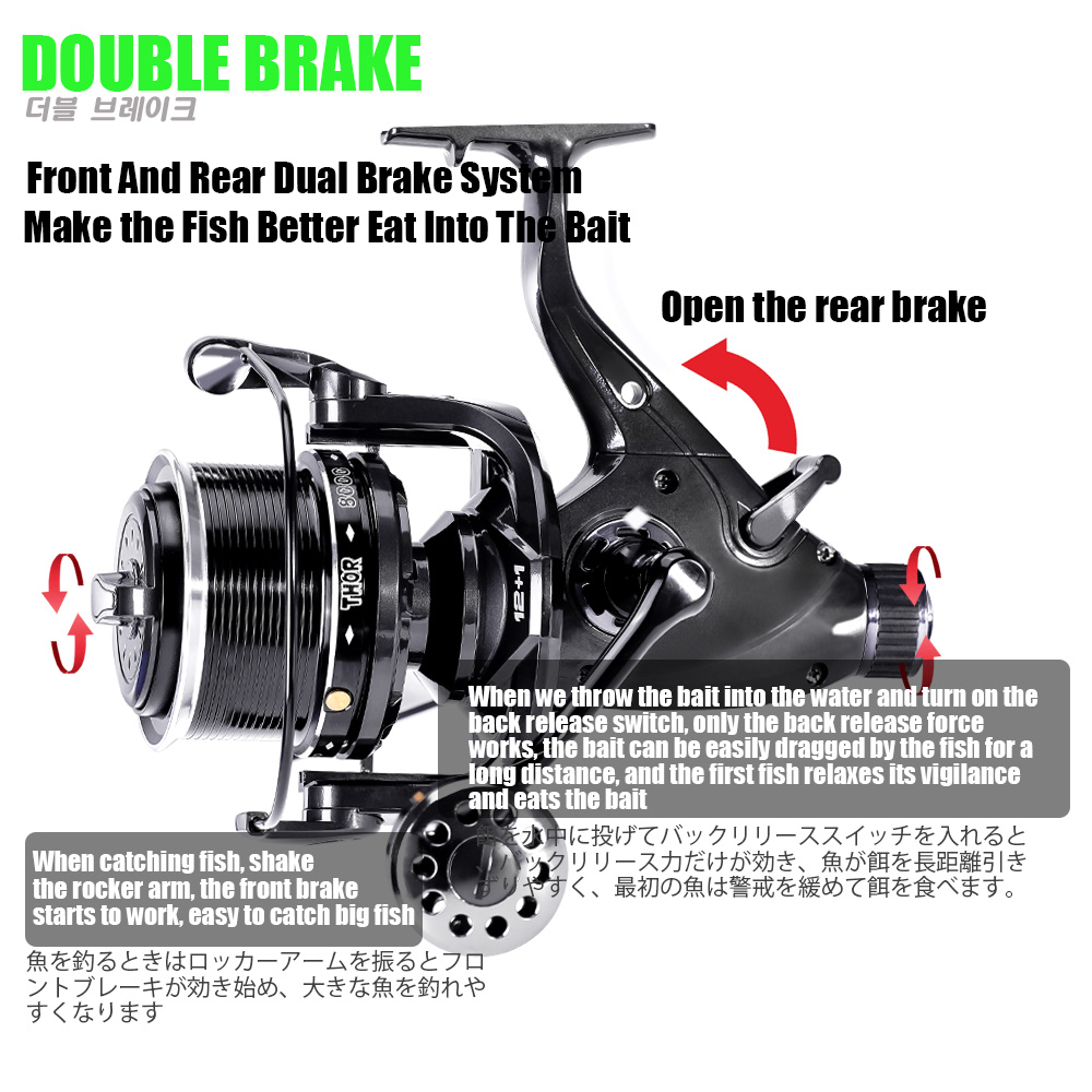 New Carp Fishing Reel Spinning - Reel Drag Knob avis et prix