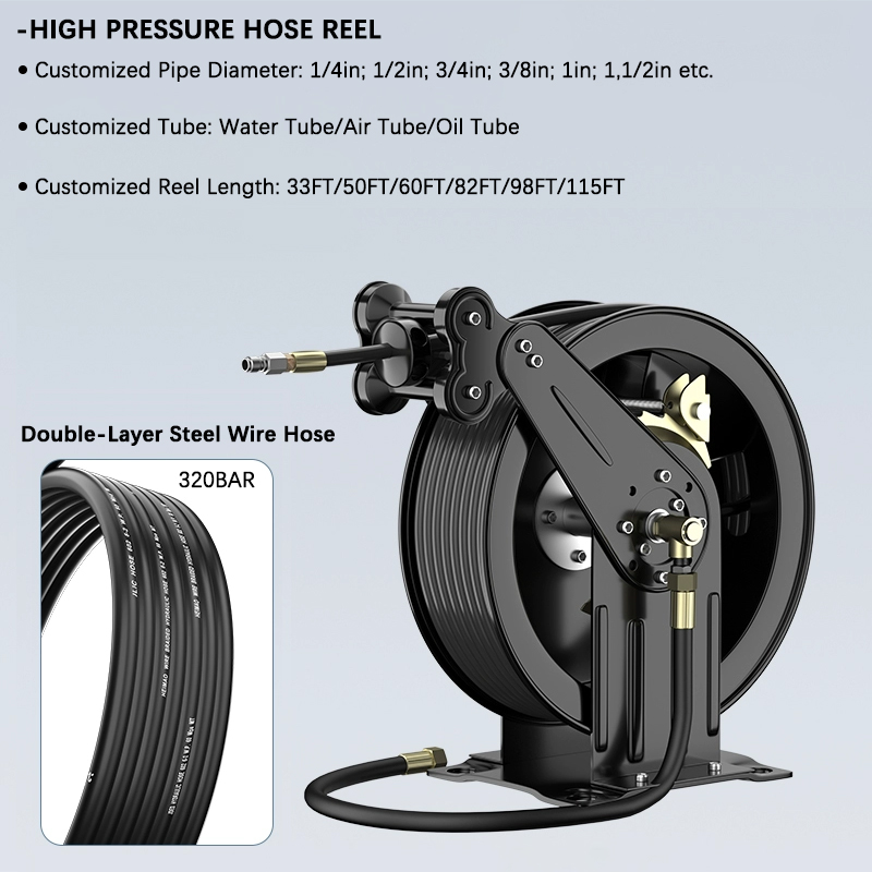 Hose Reel 1/2 1/4 3/4 1inch Hi - Reel Grease avis et prix