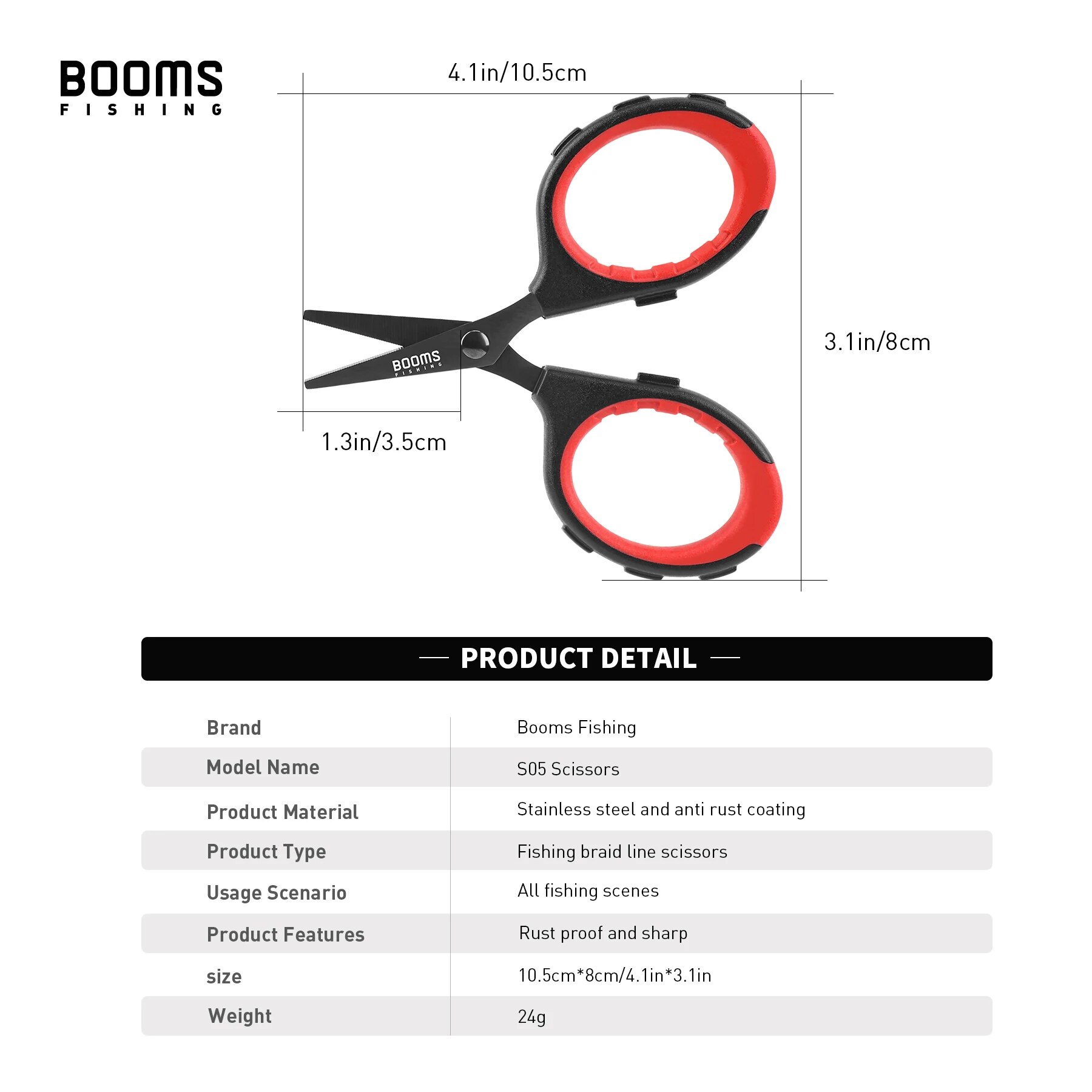 Booms Fishing S05 Braid Wire S - Baitcasting Reel avis et prix