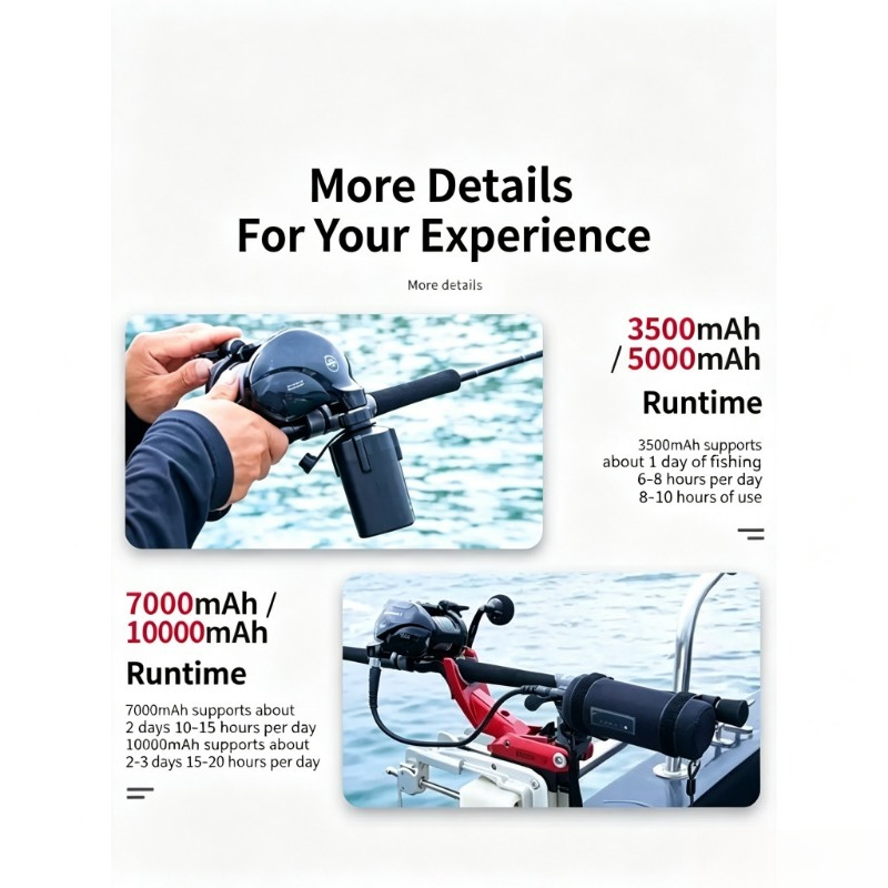 14.8V Portable Lithium Battery - Electric Reel avis et prix
