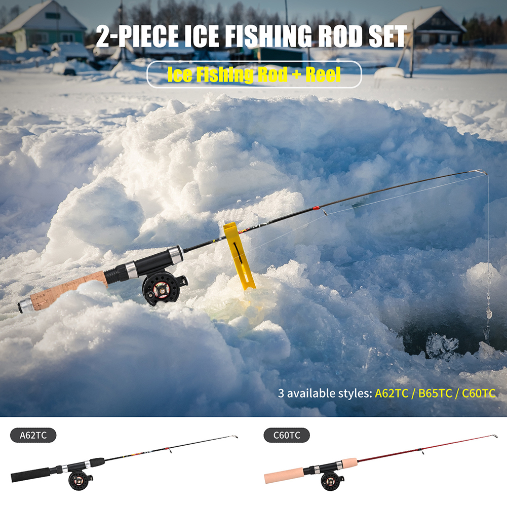 1 Set Fishing Rod With Fishing - Ice Fishing Reel avis et prix