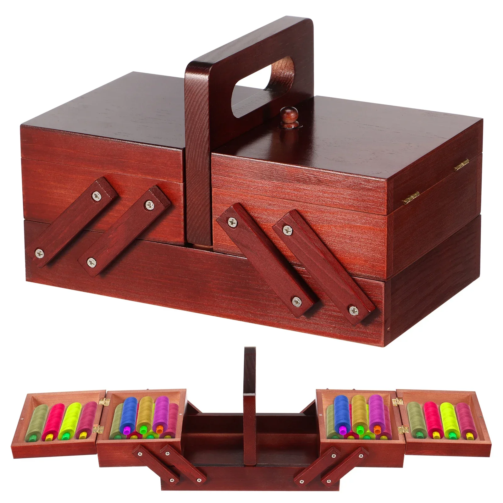 Expandable Sewing Thread Box W - Reel Case avis et prix