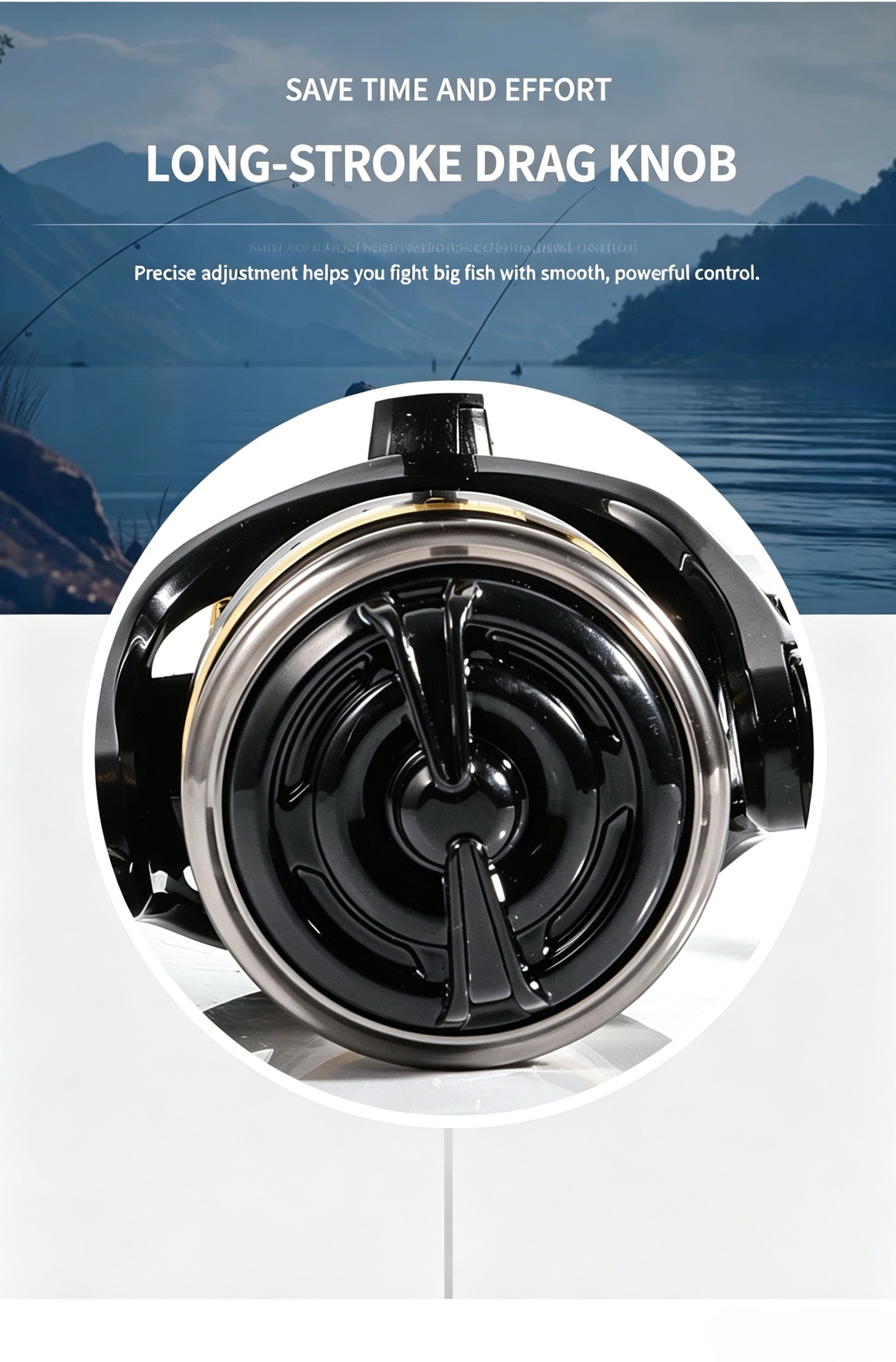 Full Metal Spinning Reel, Long - Spinning Reel avis et prix
