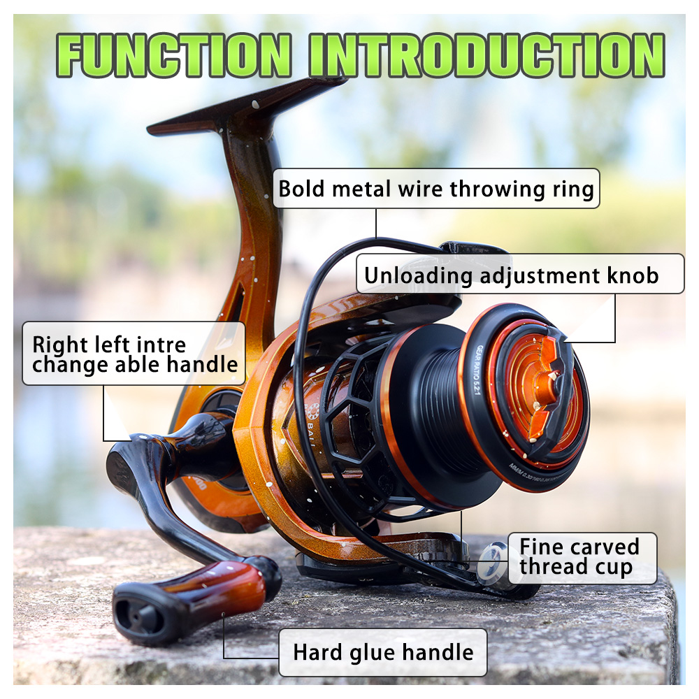 JOSBY Spinning Fishing Reel 10 - Ice Fishing Reel avis et prix